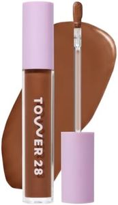 Tower 28 Beauty Swipe Serum Concealer - Hydrating Buildable Medium-Coverage Concealer with Skincare Benefits for Sensitive Skin - Shade 17 SD, Deep with Warm Undertones, 0.22 Fl Oz
