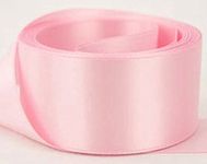 Satin Ribbon. Many Colours - 38mm Wide - 5 Meters (Light Pink) for Sewing, Gift Wrap, Bows, Decorations, Wedding, Crafts, Events, Party, Floral, Car