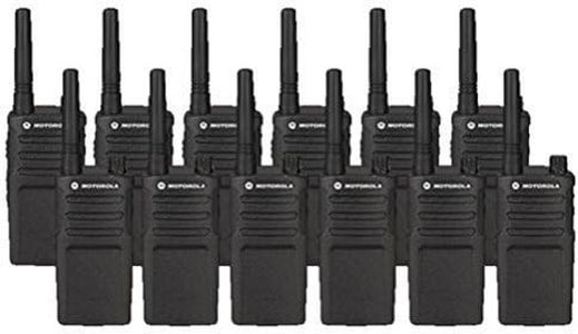 12 Pack of Motorola RMU2040 Two way Radio Walkie Talkies