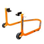 Grand Pitstop Universal Standard Rear Paddock Stand for Motorcycle with Swingarm Rest (Dismantable, Orange, Motorcycle Weight Up to 250 Kgs)