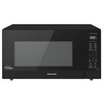 Panasonic NN-SN75LB 1.6 cu.ft Cyclonic Inverter Countertop Microwave Oven 1250Watt Power with Genius Sensor Cooking, cft, Black