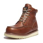 Timberland PRO Men's 53009 Wedge Sole 6" Soft-Toe Boot,Rust,7.5 W