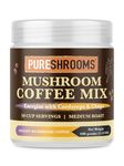 PureShrooms Mushroom Coffee - Appetite Control, Skinny Coffee Substitute, Garcinia Cambogia, LTheanine, Cordyceps and Chaga, Skinny Coffee, Slimming Coffee (50 Servings, 100 Grams)