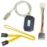 USB 2.0 Converter for IDE / SATA 2.5 + 3.5 + 25.5 Adapter