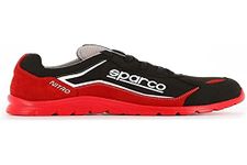 Sparco Unisex's Nitro, Red, 10