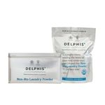 Delphis Eco Non-Bio Washing Powder + Free Collectors Tin | | 60 Washes | Eco-friendly Washing Powder | Sensitive Skin Laundry Detergent