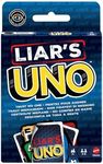 ​Mattel Games Liar’s UNO Card Game for Adults, Kids, Families, Parties & Game Nights, Travel Fun, Outwit Other Players with Bluffing & Trickery