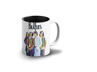 Lightning Hammerz The Beatles Coffee Mug with Print | Rock Band Printed Mug | Gift for Friends | 330ml, Microwave & Dishwasher Safe