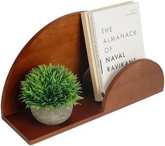 Belle Vous Estantería Pared de Pino para Entrada - 40 cm de Largo - Repisas de Pared Organizador Llaves - Estante Flotante para Correo o Billetera - Úselo en la Cocina, Baño, Pasillo y Dormitorio