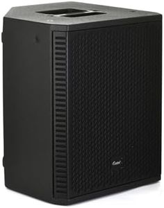EXOTON B-12 Powered PA Speaker - 12" Coaxial Active Monitor 800W Class D Amp with DSP, 3-Band EQ,TWS ,Full-Color Display for Monitoring, DJ(AC Powered)