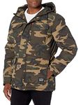 Levi's Mens Arctic Cloth Quilted Performance Parka Jacket, Camouflage, X-Small US