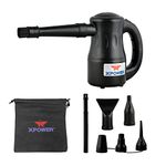 XPOWER A-2 Multi Electric Computer Duster Dryer Air Pump Air Spray Blower (Black)