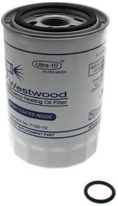 Westwood F100-10 Spin on Oil Filter Replacement Spin On Element w/ "O" Ring (Epoxy Inside, 10 Micron)