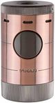 Volta Quad Flame Tabletop Cigar Lighter in an Attractive Gift Box Warranty Bronze