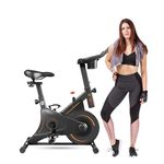 BIONFIT Exercise Bike for Home Gym Fitness | Spin Bike with Adjustable Resistance, Max weight: 100 kg | Exercise Cycle for Weight Loss and Cardio Workouts with 2 Years Warranty & DIY Installation