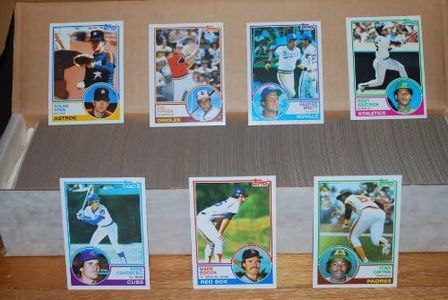 1983 Topps Baseball Complete Set (792 Cards) (Tony Gwynn, Ryne Sandberg, Wade Boggs Rookie Cards)