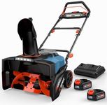 SENIX 40V 21-Inch Cordless Snow Blo