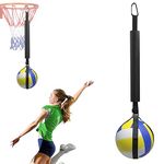 Omoojee Volleyball Spike Trainer, Volleyball Training Equipment Aids, Solo Serving & Spiking Practice Rebounder for Beginners & Pro