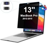 Magnetic Privacy Screen Protector for MacBook Pro 13 Inch (2012-2015) Removable Laptop Privacy Screen Shield with Camera Cover