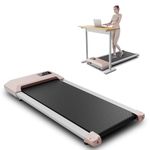 SupeRun Walking Pad, Under Desk Treadmill, 1-6KM/H Treadmill for Home with Remote Control and LCD Display, Walking Treadmill Maximum Capacity 136 Kg, Installation Free, Door to Door Delivery