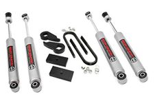 Rough Country 2.5" Leveling Kit (fits) 1997-2003 F150 4WD | N3 Shocks | Torsion Bar/Lift Blocks Suspension | 47430