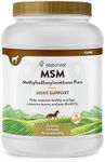 NaturVet MSM Methylsulfonylmethane Pure Joint Support Supplement for Horses, Powder, Made in The USA with Globally Source Ingredients 2 Pounds