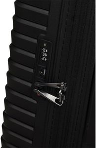 Samsonite Intuo Spinner M Expandable Suitcase, 69cm, Black, 79/87L