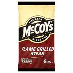 McCoy's Flame Grilled Steak Flavour Crisps Multipack 6 x 30g