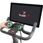 Dual Fans for Peloton Bike with Phone Tray - All Metal Phone Holder - Phone Tray with Fan - No Batteries Required - Accessories for Peloton Bike+