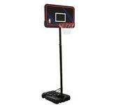 NBA Official 44 in. Portable Basketball System Hoop with Polyethylene Backboard