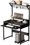 ALISENED 31.5" Computer Desk with H