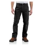 Carhartt Workwear Men's B324 casual pants, Black, 30W 30L UK