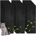 Frienda 30 Pcs Carbon Filter Compatible with Litter-Robot 3 Replacement Filters Activated Charcoal Cat Litter Box Filters for Keeping Home Fresh Absorb Odors and Control Damp, 10.04 x 3.54 x 0.63 inch