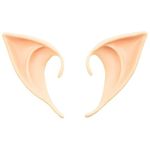 Secaden Cosplay Fairy Pixie Elf Ears Soft Pointed Ears Tips Anime Party Dress Up Costume Accessories (Medium-Style)