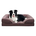 ODDPET Large Dog Bed - Dog Sofa with Removable Washable Cover & Waterproof Liner, Couch Dog Beds for Large Dogs