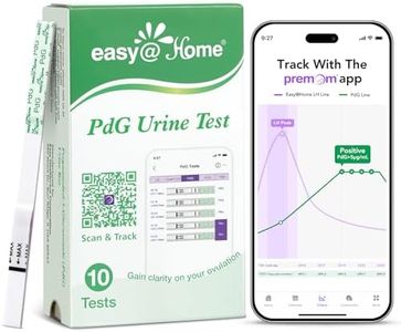 Easy@Home PdG Test Strips: 10-Pack Progesterone Urine Tests