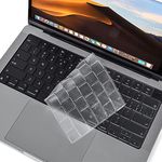 Ultra Thin TPU Keyboard Cover for 2024,2023,2022 MacBook Air 13.6 inch M2 A2681, Compatible with 2021/2023 M3/M2/M1 MacBook Pro 14/16 inch Pro/Max A2442 A2485 A2780 A2779