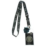 Marvel Black Panther Tribal Pattern Lanyard with Charm and ID Holder