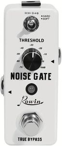Rowin Noise Gate Pedal - Dual Mode Noise Suppression Pedal for Pure Sound, Guitar Noise Killer Noise Gate Suppressor Effect Pedal LEF-319