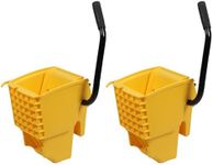 PLASTIC PRINCE (2 Pack) Mop Wringer Only for 26-Qt or 35 Qt Commercial Side Press Mop Bucket, Yellow