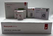 Honeywell Vista 20P Wireless Kit with a 6160RF Keypad, One 5800PIR-Res Motion Sensor, Three 5800MINI Door/Window Contacts, and a WAVE2 Siren
