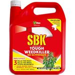 SBK Brushwood Killer 4L (Pack of 1) – Tough Weedkiller & Stump Killer | Extra Strong Ready-to-Use Weed Killer for Brambles, Nettles & Woody Weeds | Garden Use
