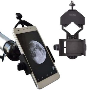 Gosky Universal Cell Phone Adapter Mount - Telescope Smartphone Adapter Compatible with Binoculars, Monoculars, Spotting Scopes, Astronomical Telescope and Microscopes - for iPhone Sony Samsung Etc