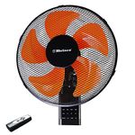 Belaco Wall Mounted Fan 16 Inch 2 Mode of Wind (Normal/Nature) Timer with Remote Control Oscillation Fan Tilt Head