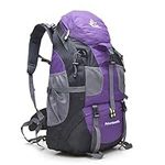 Bseash 50L Hiking Backpack, Water R