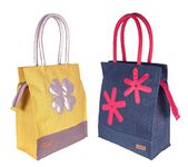 FOONTY Daily Use Tote Bag/Grocery Bag/Gym Bag/Lunch Bag(MultiColor,FAB-32A)