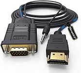 NewBEP HDMI to VGA Cable Adapter wi