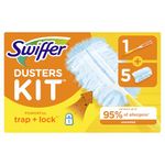 Swiffer 180 Dusters Starter Kit Unscented Scent, 1 Set (Packaging May Vary)