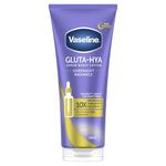 Vaseline Gluta-Hya Overnight Radiance Serum Burst Lotion Moisturiser – Body Lotion with GlutaGlow™, Hyaluron, Collagen & Antioxidants 10x Stronger Than Vitamin C*, For Plumper Skin in 5 Days 200ml