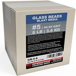 8 lb or 3.6 kg #5 Glass Bead Blasti
